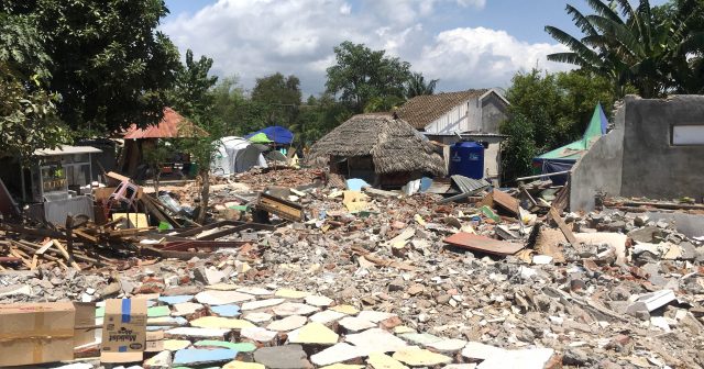 Erdbeben in Indonesien 2018