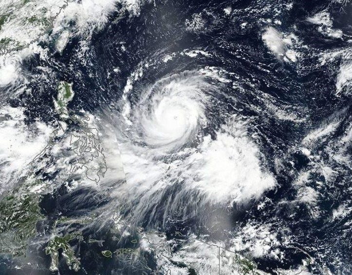 Hurrikan Satelitenbild vom NASA Earth Observatory