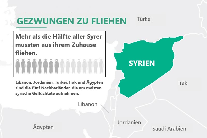 Infographik Syrien