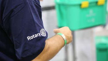Engagement von Rotary bei ShelterBox