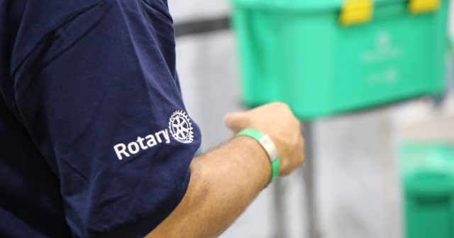 Engagement von Rotary bei ShelterBox