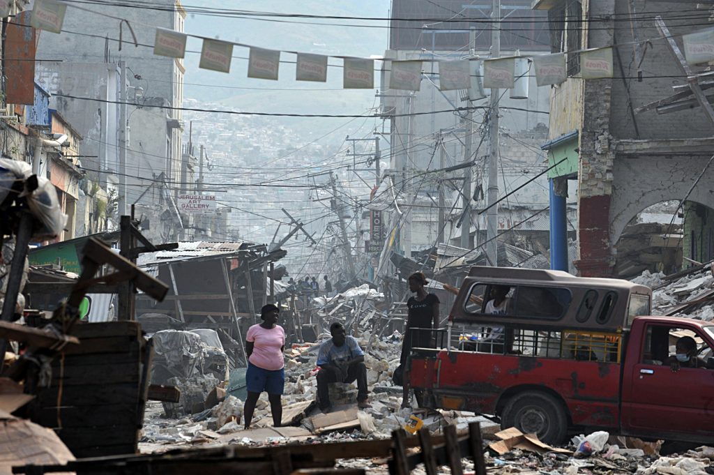 Erdbebeneinsätze: Haiti 2010