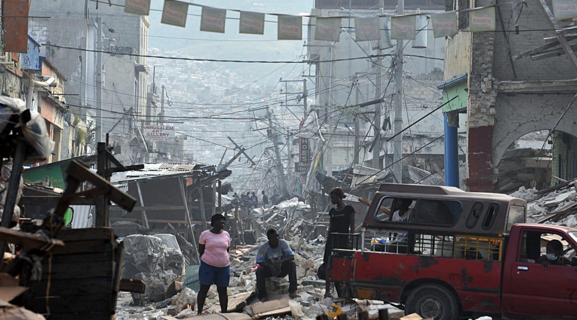 Erdbebeneinsätze: Haiti 2010