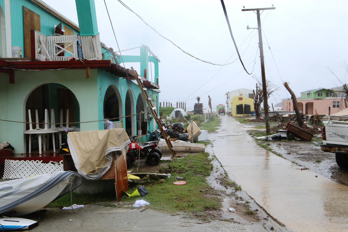 Hurrikan Irma auf den Virgin Islands