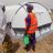 Zelt im Minawao Camp in Kamerun