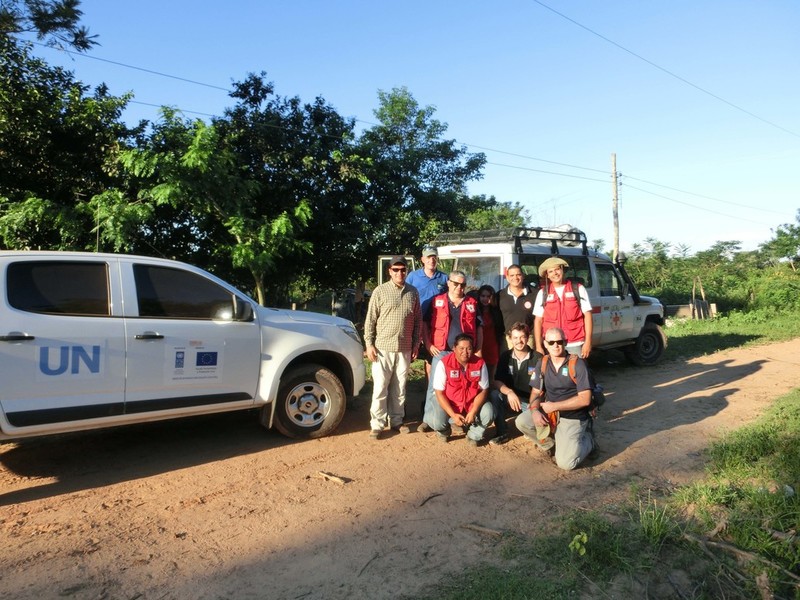 Die Koordination humanitärer Hilfe:Kooperation von ShelterBox und Rotem Kreuz in Paraguay