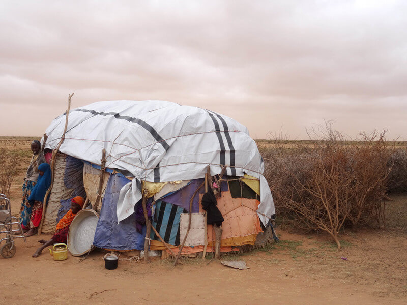 Schwerlastplane zur Abdeckung des Daches in Somaliland