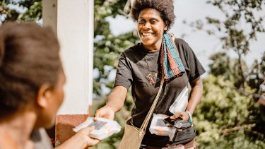 Regelmäßige Spenden ermöglichen ShelterBox Einsätze wie in Vanuatu