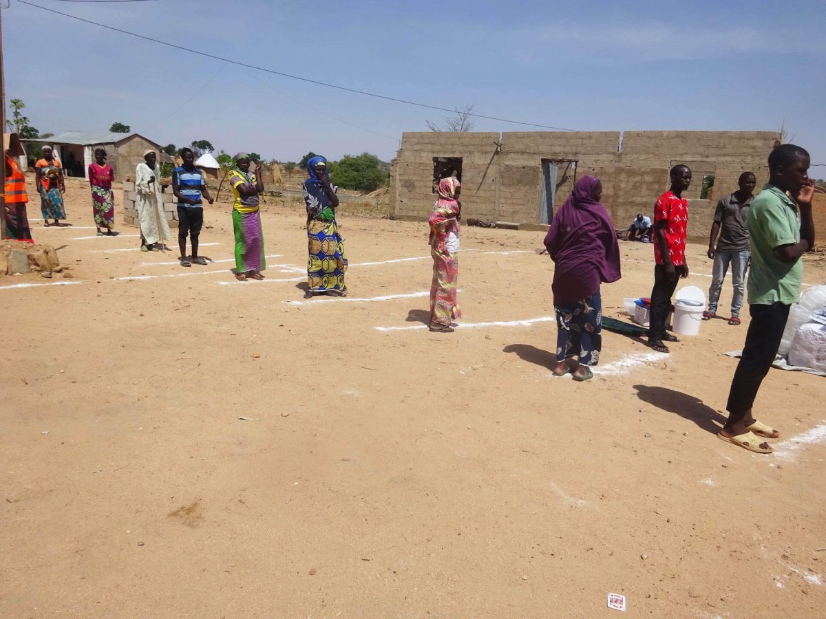 Verteilung von ShelterBox Hilfsgütern