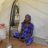 Fanne im ShelterBox Zelt im Minawao Camp in Kamerun