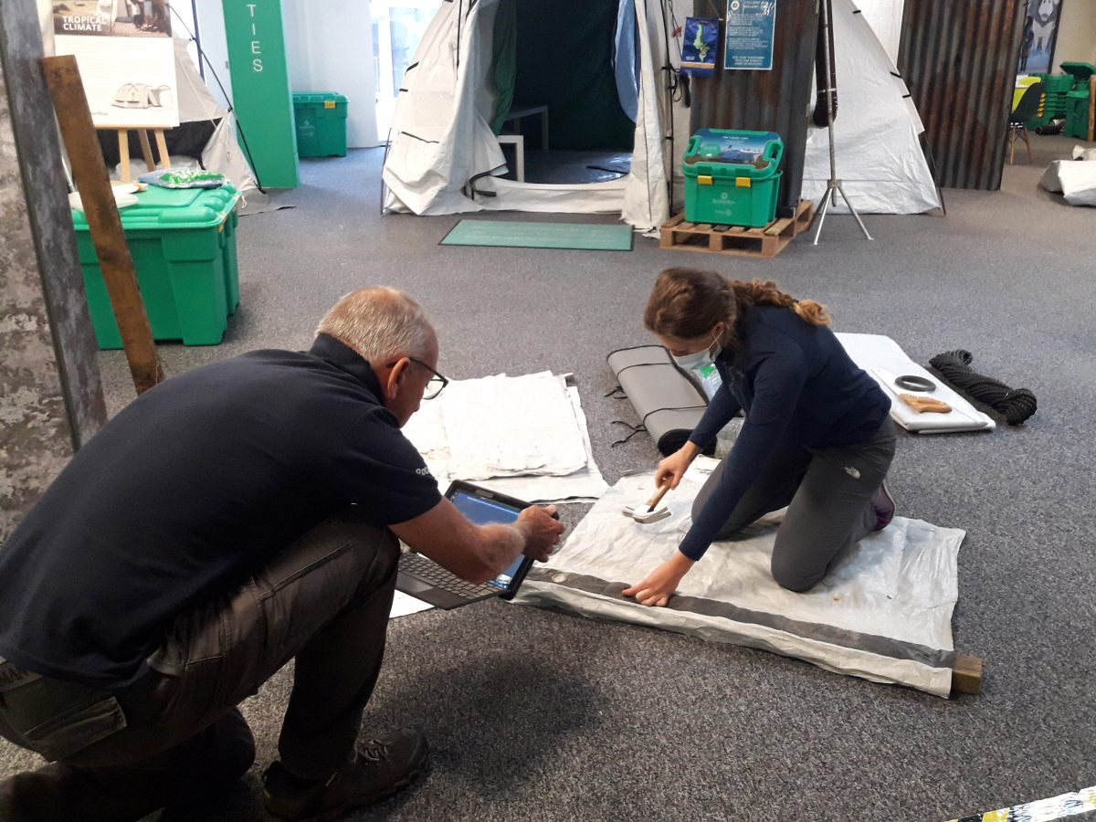 ShelterBox Schulungen aus der Ferne während der Coronapandemie