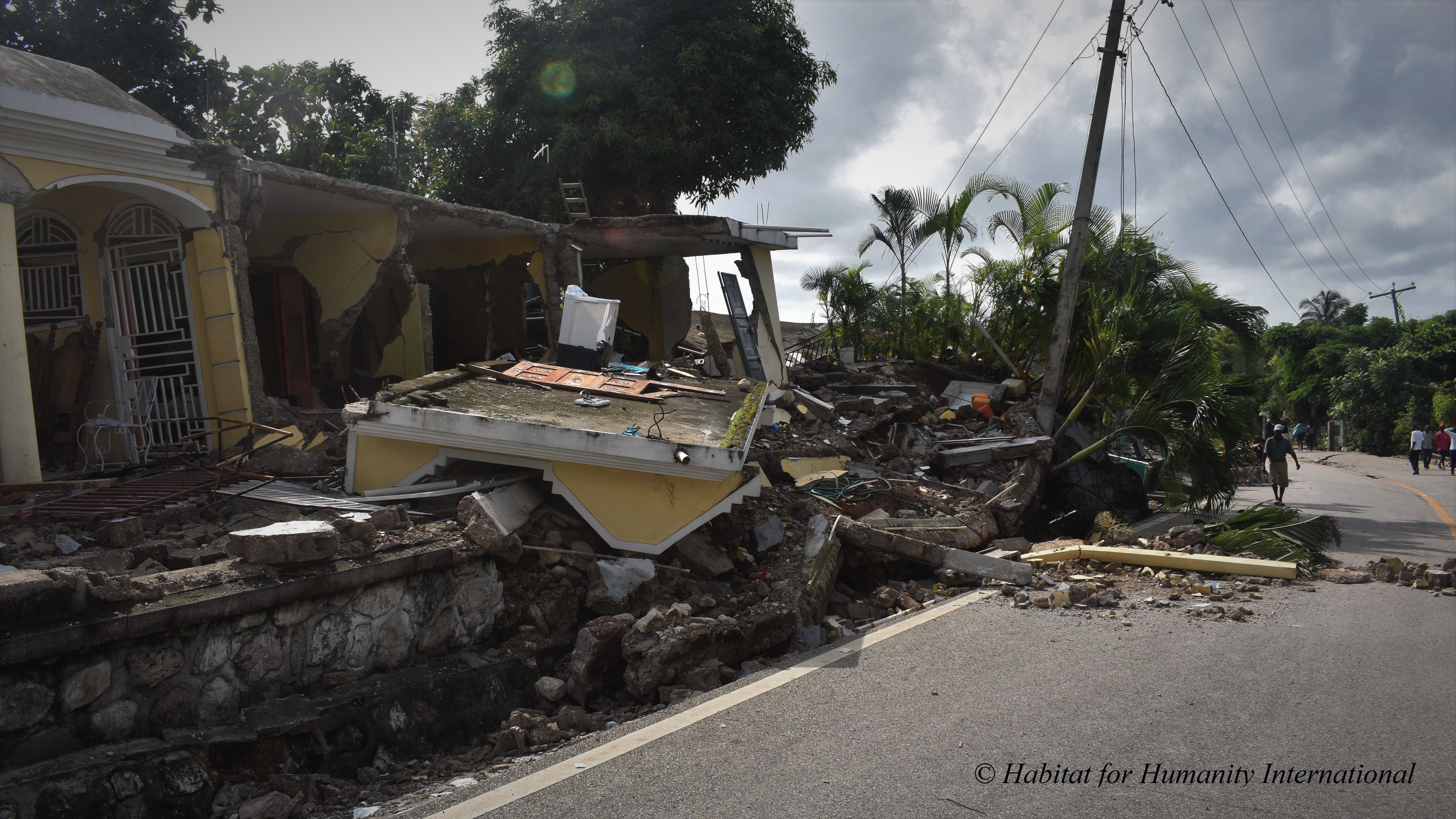 Immer wieder Haiti: Neue Verluste und Schwierigkeiten. © Habitat for Humanity International